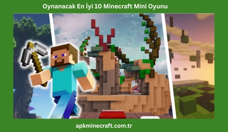 Oynanacak En İyi 10 Minecraft Mini Oyunu