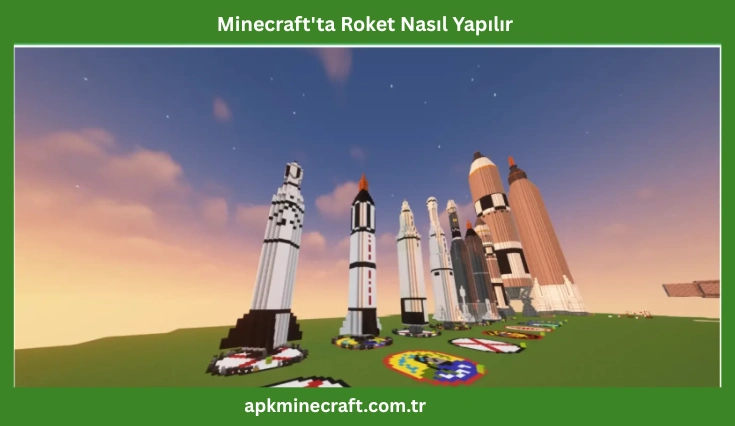 Minecraft'ta Roket Nasıl Yapılır