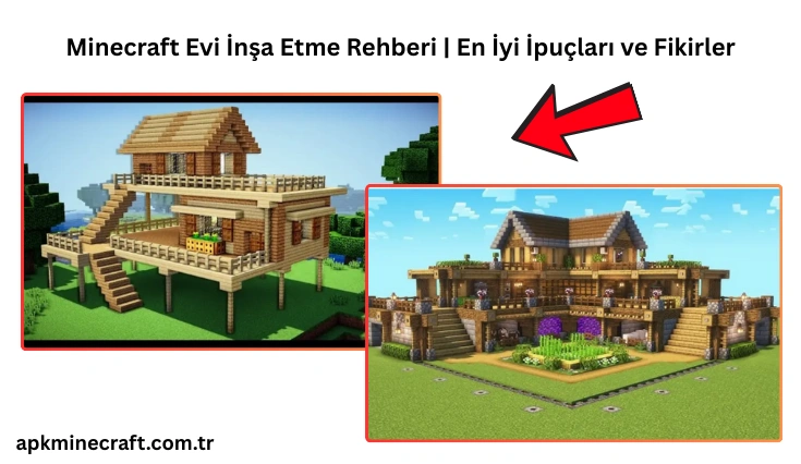 Minecraft Evi İnşa Etme